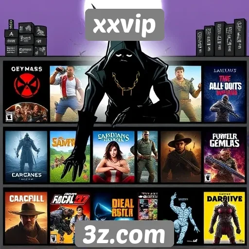 Análise da biblioteca de jogos do xxvip